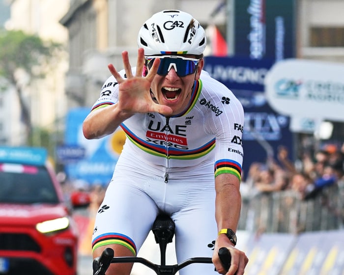 Tadej Pogacar caps stunning season with fifth straight Il Lombardia triumph