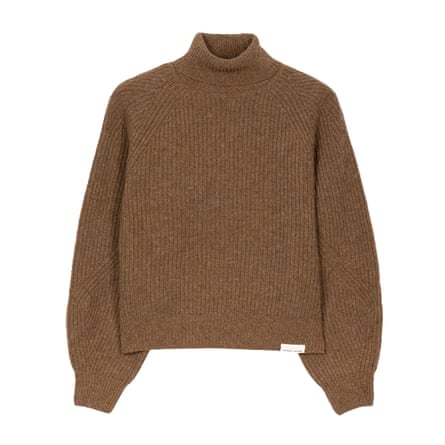 Amy Powney + Finisterre Women’s Fishers Rib Roll Neck Jumper