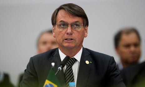 Bolsonaro earlier this month. Investigators raided a series of addresses linked to his family on Thursday.