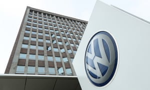 The Volkswagen head office in Wolfsburg, Germany