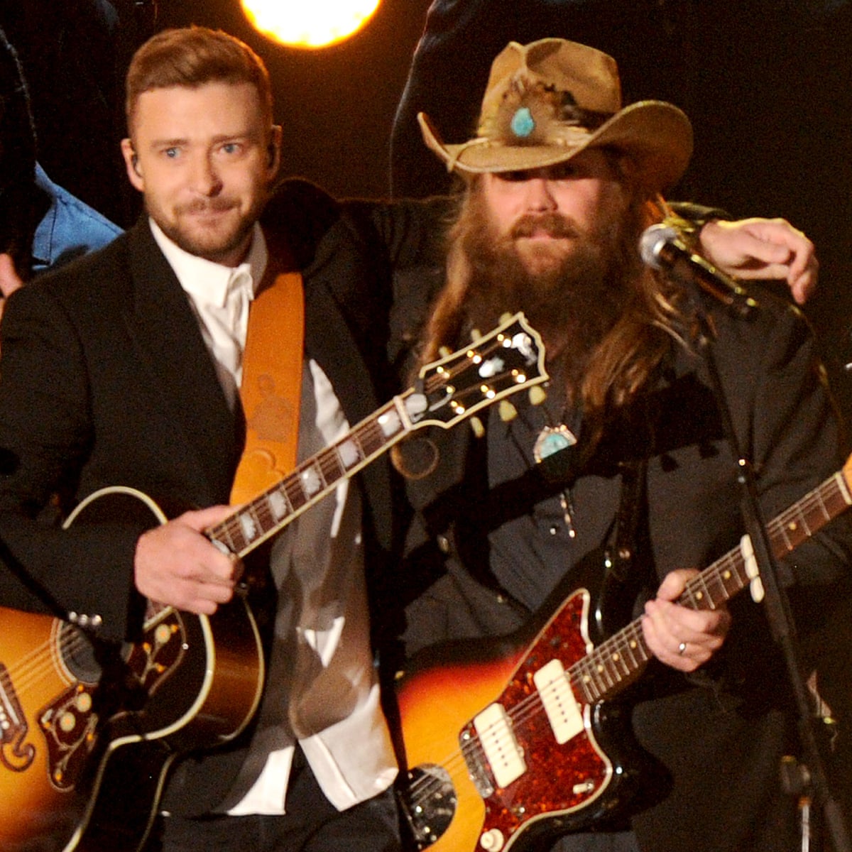 Chris Stapleton steals CMA awards show on career-making night | Country | The Guardian