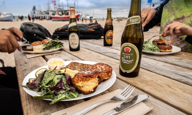 Lunch at Thorup Beach