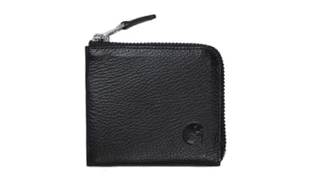 Half-zip wallet