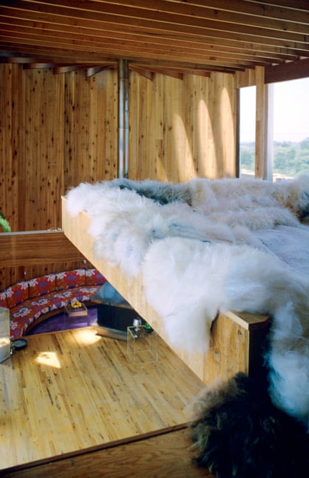 ‘Make-out loft’ … inside Stuart Roeder’s house.