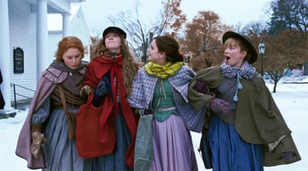 Florence Pugh, Emma Watson, Saoirse Ronan and Eliza Scanlen in the 2019 film adaptation of Little Women.