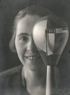 Sophie Taeuber-Arp with Dada Head, 1920.