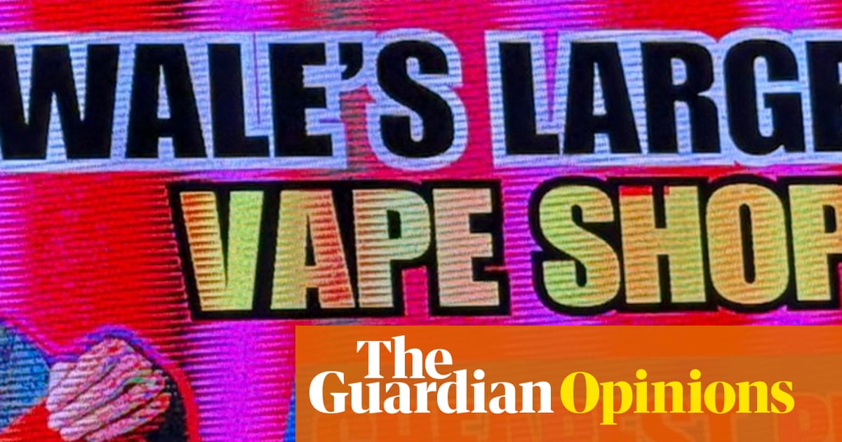 Is the wayward apostrophe in WALE'S LARGEST VAPE SHOP a sign of the times? | Adrian Chiles