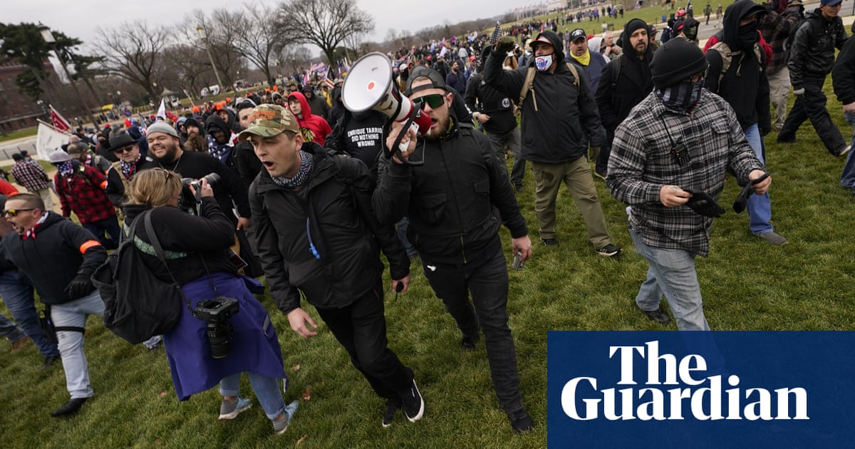 Proud Boys on defensive at sedition trial haunted by absent Trump