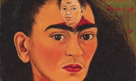 Frida Kahlo’s 1949 self-portrait Diego y yo.