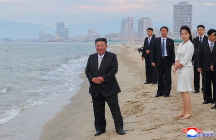 Kim Jong-un Attends Wonsan-Kalma Resort Opening with Family