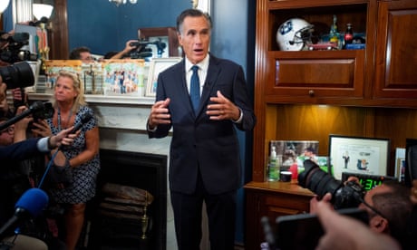 Retirement announcement brings Romney well wishes – but not from Trump