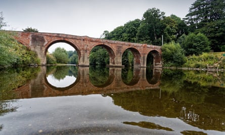The River Wye in Bredwardine, England.