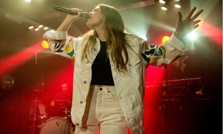 Maggie Rogers in concert at Omeara, London