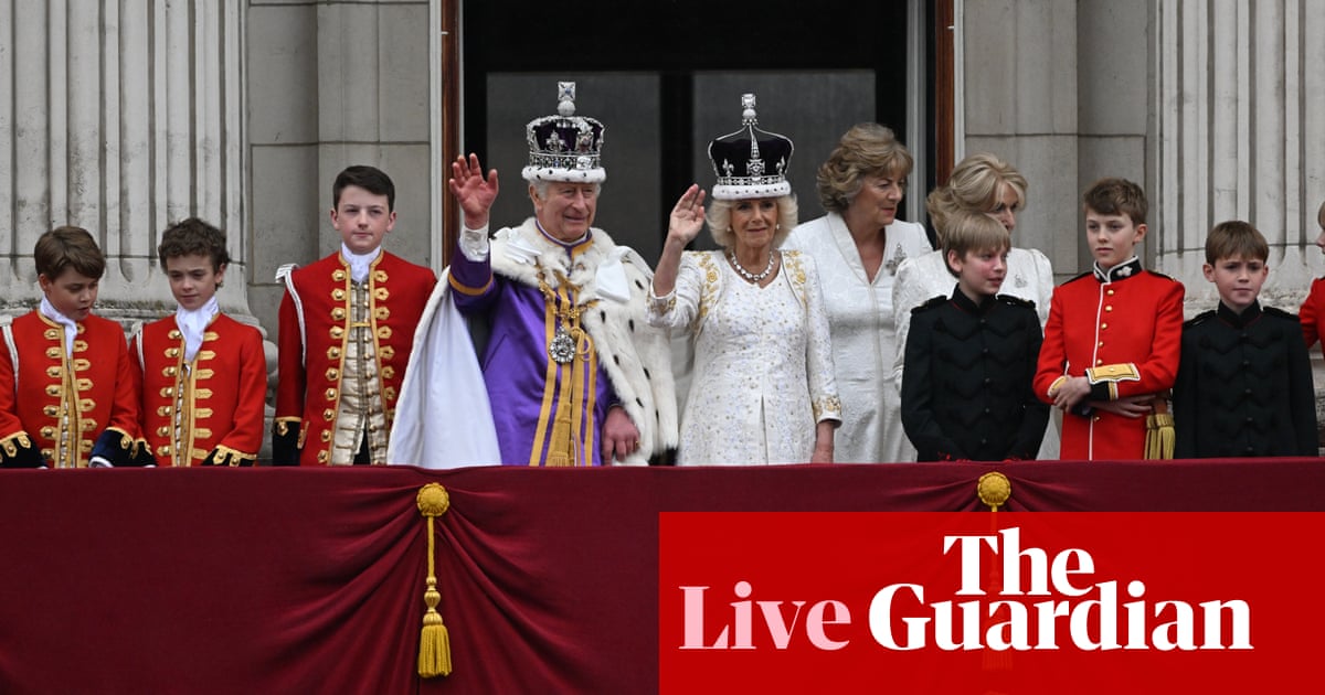 King Charles and Queen Camilla crowned at Westminster Abbey – as it happened - The Guardian