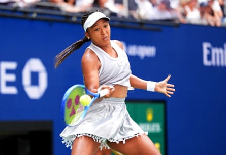 Japan's Naomi Osaka in action