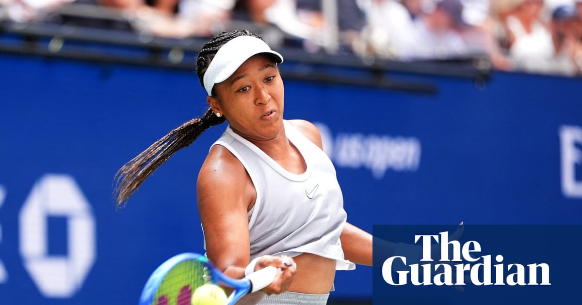 Naomi Osaka grinds it out to see off Siniakova’s stubborn US Open challenge