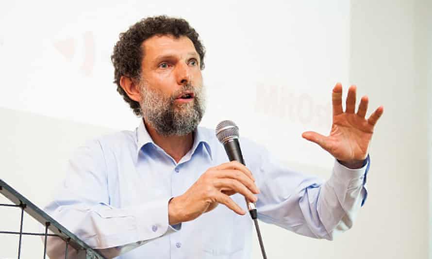 Turkish philanthropist and activist Osman Kavala