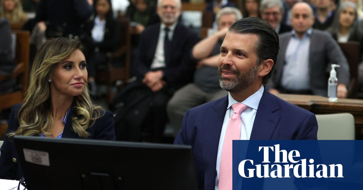 Trump Jr distances himself from documents at center of fraud trial: ‘I don’t recall’
