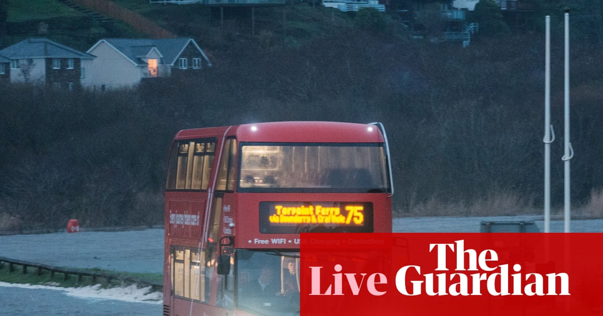 Storm Bram: ‘danger to life’ warnings issued for parts of England, Scotland and Wales – latest updates
