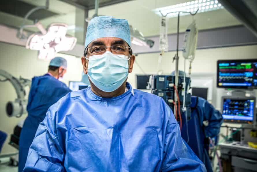 Amar Saxena, a neurosurgeon at University Hospital Coventry