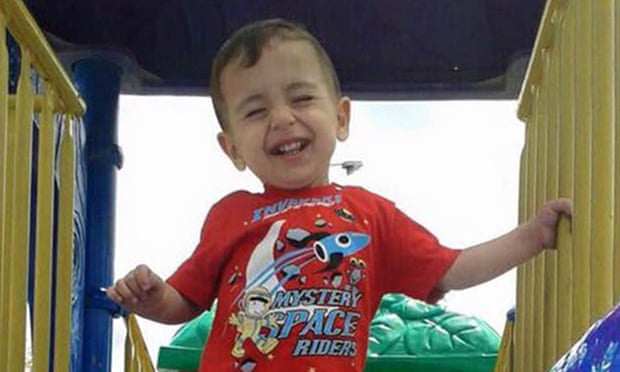Alan Kurdi who was travelling in a boat heading for the Greek island of Kos.