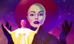 ‘Clearly a meaningful project for her’ ... Rose McGowan in Planet 9 at the Edinburgh festival.