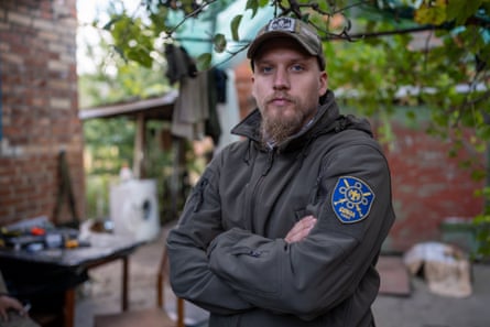 Serhiy Kraynyak poses for the camera with his arms crossed