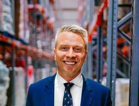 Managing Director of Lynas Foodservice, Andrew Lynas