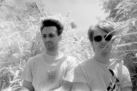 Cabaret Voltaire (Stephen Mallinder, left, and Richard Kirk) were signed to Stevo’s Some Bizzare Records.