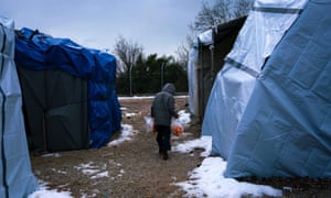 A child at the Ritsona refugee camp, Greece