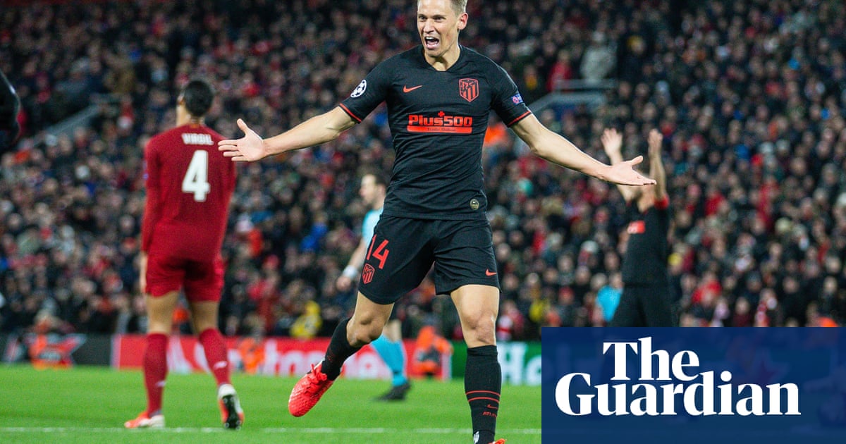 Atlético Madrid and Llorente stun Anfield to end Liverpools reign
