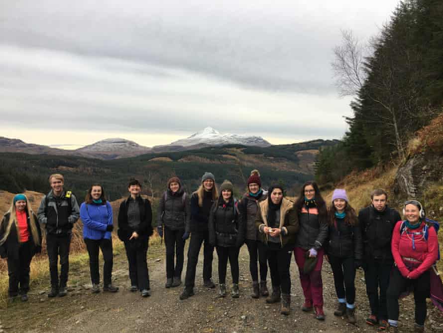 A photo stop at Glen Loin in the Arrocher Alps