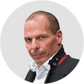 Yanis Varoufakis. Circular panelist byline. DO NOT USE FOR ANY OTHER PURPOSE!