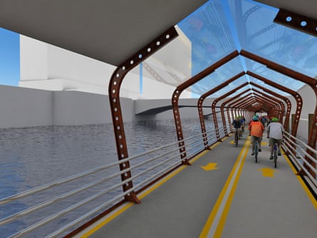 Images for Chicago Riverride, Chicago’s floating cycle way