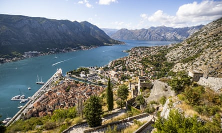 A view from Kotor town.
