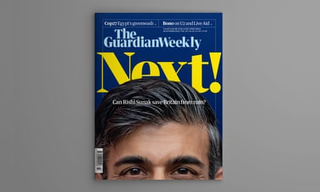 The cover of the 28 October edition of the Guardian Weekly.