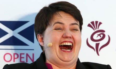 ‘Ruth Davidson seems quite cheerful for a British person, but by Scottish standards she’s pretty much Santa Claus.’