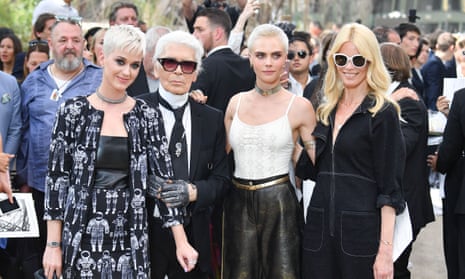 Karl Lagerfeld receives Paris honour at Chanel's greatest hits show, Chanel