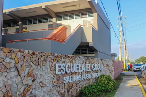 El Coquí elementary school in Salinas, Puerto Rico, serves almost 300 children. Over the past five years, hurricanes, flooding, earthquakes and the Covid-19 pandemic have forced the school to close repeatedly.