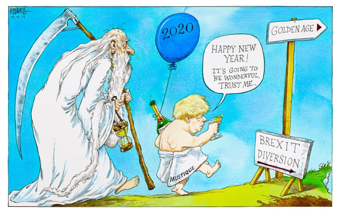 Boris Johnson's happy new year – cartoon | Opinion | The Guardian