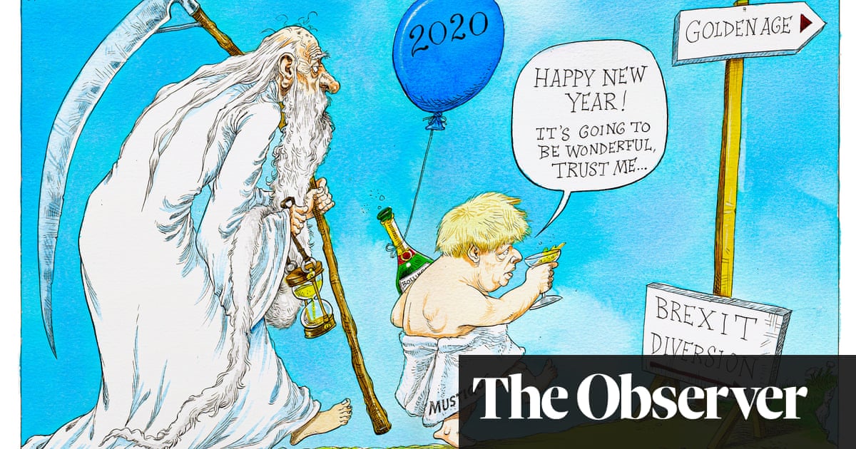 Boris Johnson S Happy New Year Cartoon Opinion The Guardian