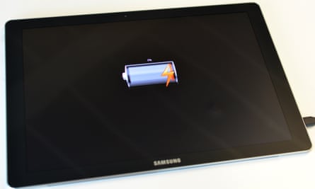 dead battery on a samsung tabpro s