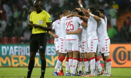 Afcon last 16: Tunisia stun 10-man Nigeria after Burkina Faso beat Gabon