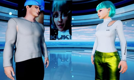 (From left) Blenderbot and Kuki.