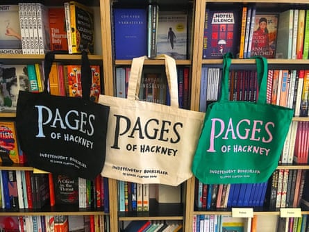 Pages of Hackney bookshop
