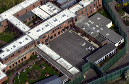 An aerial view of Campsfield House detention centre. 