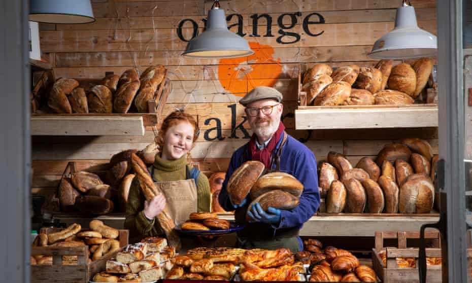 Kitty and Al Tait, owners of the Orange Bakery in Watlington, Oxfordshire.