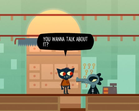 Plat it … one of the top indie games of the 21st century, Night in the Woods.
