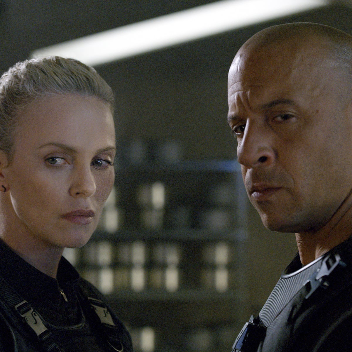 The Fate Of The Furious Review Vin Diesel And Dwayne Johnson Ensure Franchise Still Has Va Va Vroom The Fate Of The Furious Fast Furious 8 The Guardian