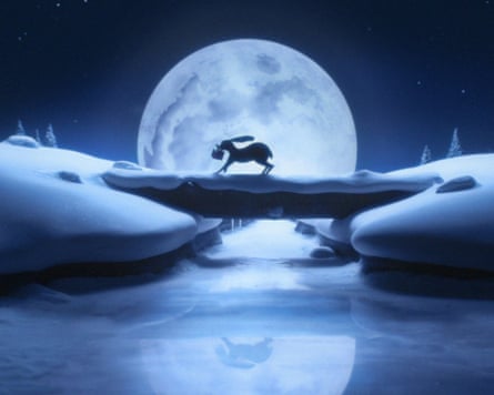 Wholesome … the John Lewis Christmas advert, called The Bear and the Hare.
